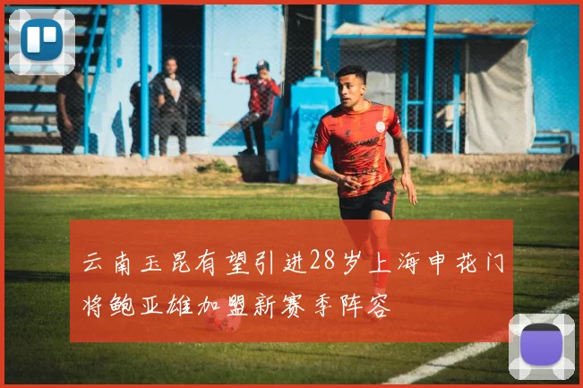 云南玉昆有望引进28岁上海申花门将鲍亚雄加盟新赛季阵容