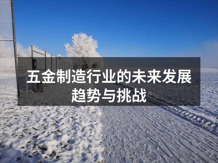 五金制造行业的未来发展趋势与挑战